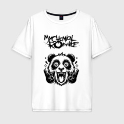 Мужская футболка хлопок Oversize My Chemical Romance - rock panda