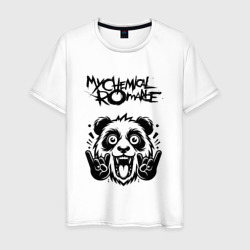 My Chemical Romance - rock panda – Мужская футболка хлопок с принтом купить со скидкой в -20%