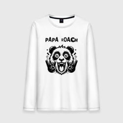 Мужской лонгслив хлопок Papa Roach - rock panda