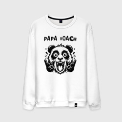 Мужской свитшот хлопок Papa Roach - rock panda