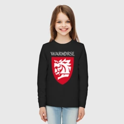 Детский лонгслив хлопок Warhorse logo - фото 2
