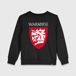 Детский свитшот хлопок Warhorse logo