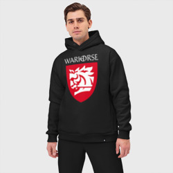 Мужской костюм oversize хлопок Warhorse logo - фото 2