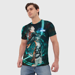 Мужская футболка 3D Stellar Blade fantasy style - фото 2