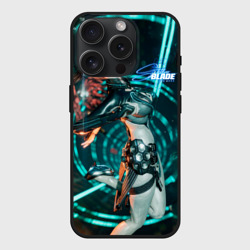 Чехол силиконовый для Apple iPhone 15 Pro матовый Stellar Blade fantasy style