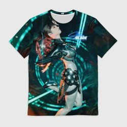 Мужская футболка 3D Stellar Blade fantasy style