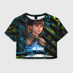 Eve      Stellar Blade – Женская футболка Crop-top 3D с принтом купить