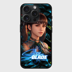Чехол силиконовый для Apple iPhone 15 Pro матовый Eve      Stellar Blade