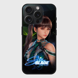 Чехол силиконовый для Apple iPhone 15 Pro матовый Ева  Stellar   Blade