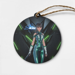 Деревянная игрушка круг Stellar  Blade Eve в полный рост