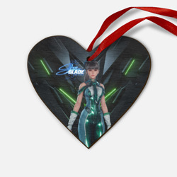 Деревянная игрушка Сердце Stellar  Blade Eve в полный рост