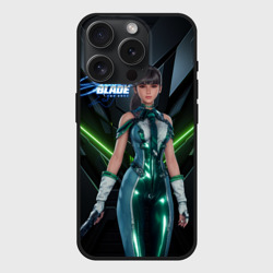Чехол силиконовый для Apple iPhone 15 Pro матовый Stellar  Blade Eve в полный рост