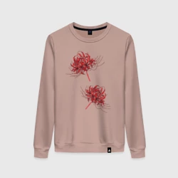 Женский свитшот хлопок Токийский гуль Паучья лилия
