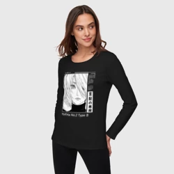 Женский лонгслив хлопок Красивая 2B - Nier automata - фото 2