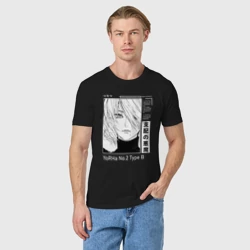 Мужская футболка хлопок Красивая 2B - Nier automata - фото 2