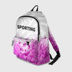 Sporting pro football посередине – Рюкзак 3D с принтом купить