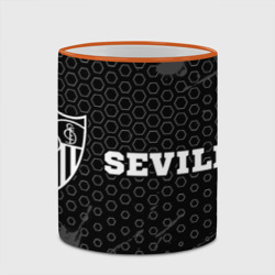 Кружка с полной запечаткой Sevilla sport на темном фоне по-горизонтали - фото 2