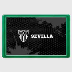 Sevilla sport на темном фоне по-горизонтали – Магнит 45*70 с принтом купить