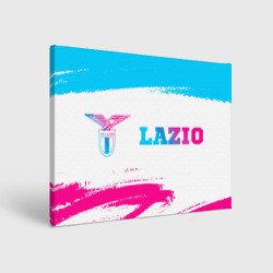 Холст прямоугольный Lazio neon gradient style по-горизонтали