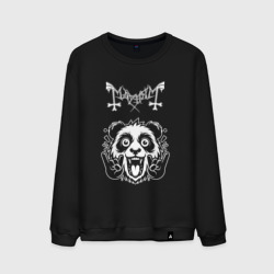 Мужской свитшот хлопок Mayhem rock panda