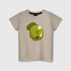 Айва и звезды - пиксельное – Детская футболка хлопок с принтом купить со скидкой в -20%