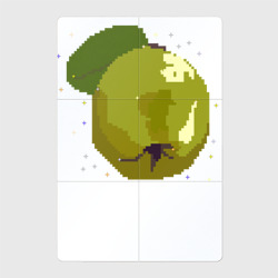 Айва и звезды - пиксельное – Магнитный плакат 2Х3 с принтом купить