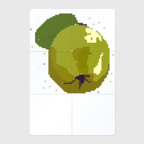 Магнитный плакат 2x3 с принтом Айва и звезды - пиксельное, вид спереди №1