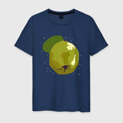 Мужская футболка хлопок Айва и звезды - пиксельное