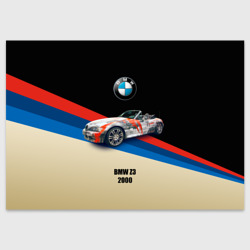 Немецкий родстер BMW Z3 – Поздравительная открытка с принтом купить