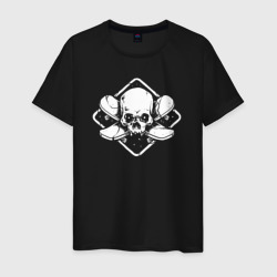 Skater death – Мужская футболка хлопок с принтом купить со скидкой в -20%