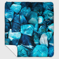 Аквамарин камни минералы крупный план – Плед с рукавами с принтом купить