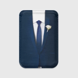 Картхолдер Magsafe магнитный Смокинг на свадьбу - мальчишник