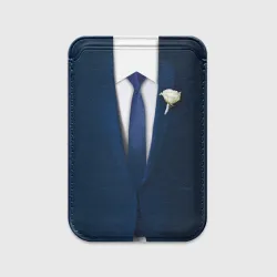 Картхолдер Magsafe магнитный Смокинг на свадьбу - мальчишник