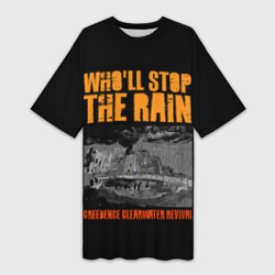 Creedence кто остановит дождь – Платье-футболка 3D с принтом купить