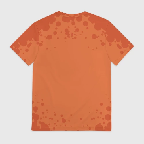 Мужская футболка 3D с принтом Мальчишник - пиво, вид сзади #1