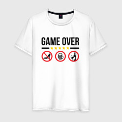 Конец игры - мальчишник – Мужская футболка хлопок с принтом купить со скидкой в -20%