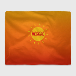 Orange sunshine reggae – Плед 3D с принтом купить со скидкой в -14%