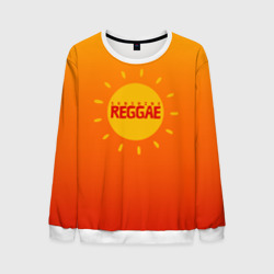 Мужской свитшот 3D Orange sunshine reggae