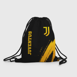 Рюкзак-мешок 3D Juventus - gold gradient вертикально