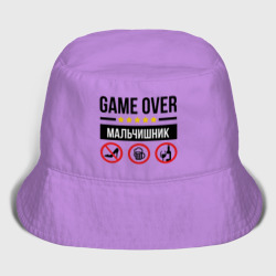 Мужская панама хлопок Game over - party