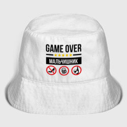 Мужская панама хлопок Game over - party