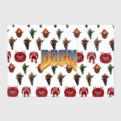 Doom 1993 паттерн – Магнитный плакат 3Х2 с принтом купить