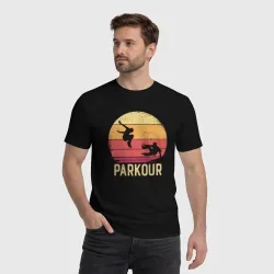 Мужская футболка хлопок Parkour - фото 2