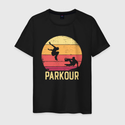 Parkour – Мужская футболка хлопок с принтом купить со скидкой в -20%