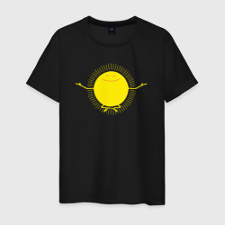Sunny relax – Мужская футболка хлопок с принтом купить со скидкой в -20%