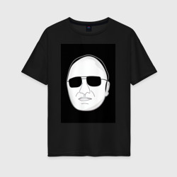 Чиназес в очках мем – Женская футболка хлопок Oversize с принтом купить со скидкой в -16%