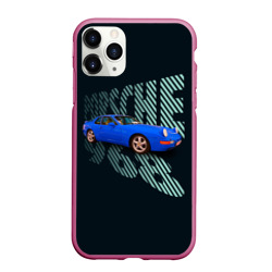 Немецкая спортивная машина Porsche 968 – Чехол для iPhone 11 Pro Max матовый с принтом купить