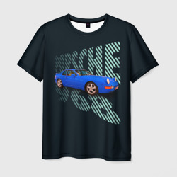 Немецкая спортивная машина Porsche 968 – Мужская футболка 3D с принтом купить со скидкой в -26%