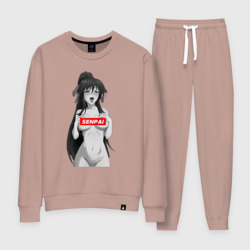 Женский костюм хлопок Ахегао senpai nudity