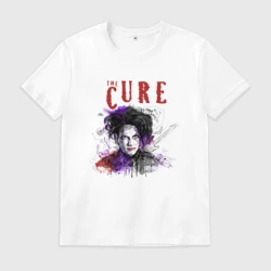 Мужская футболка хлопок The Cure - Robert Smith portrait